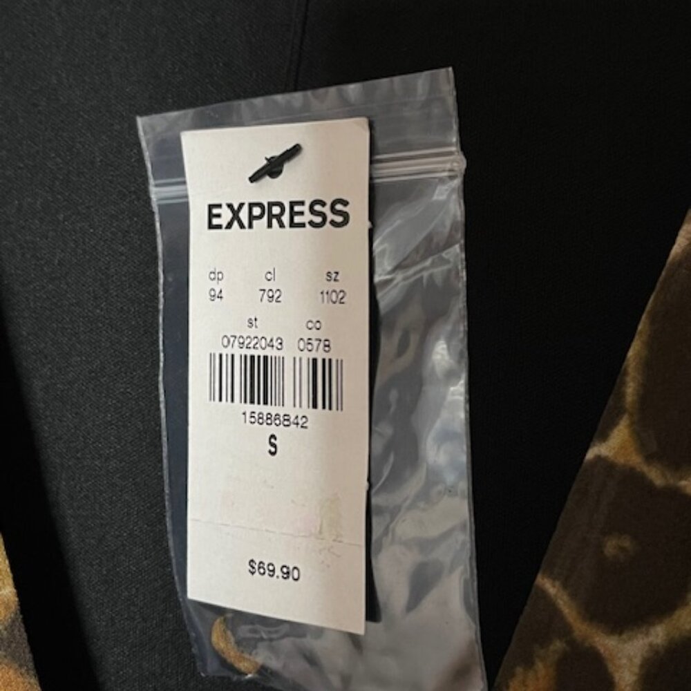 Express Leopard Dress Small - Picture 8 of 8
